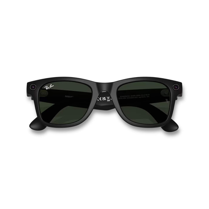 Ray-Ban Meta Wayfarer - Matte Black / Graph Green - Regular