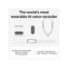PLAUD NotePin AI Voice Recorder 64GB wearable from TaMiMi Projects Qatar