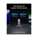 Supports dual laptop fast charging with 140W and 100W USB-C outputs from TaMiMi Projects in Qatar.