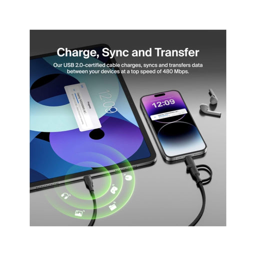 Supports fast charging up to 60W for compatible devices from TaMiMi Projects in Qatar.