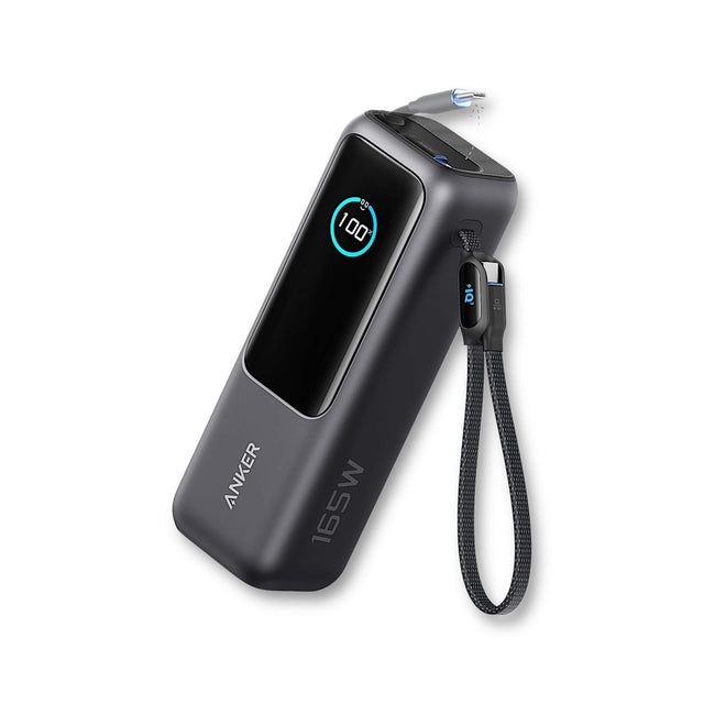 165W fast charging power bank with dual USB-C ports for laptops from TaMiMi Projects in Qatar.