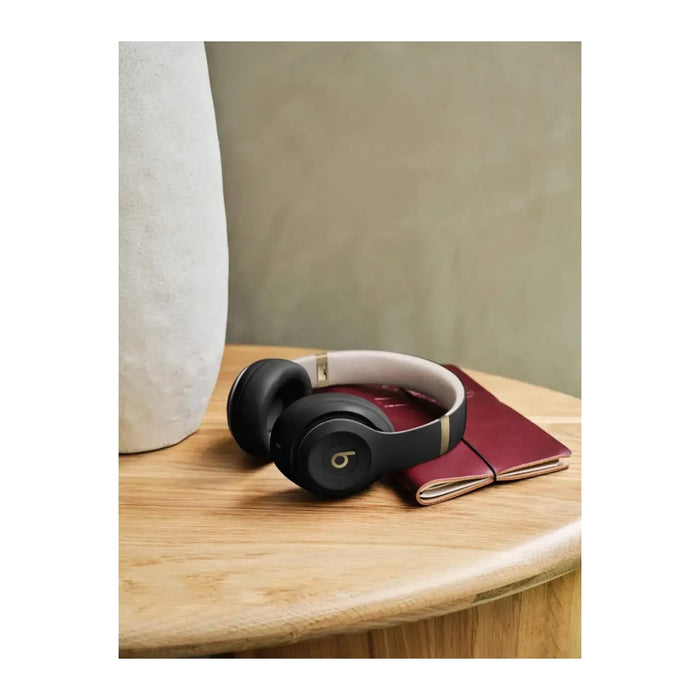 Shop Beats Studio Pro Wireless Headphones Black & Gold Edition at TaMiMi Projects Qatar