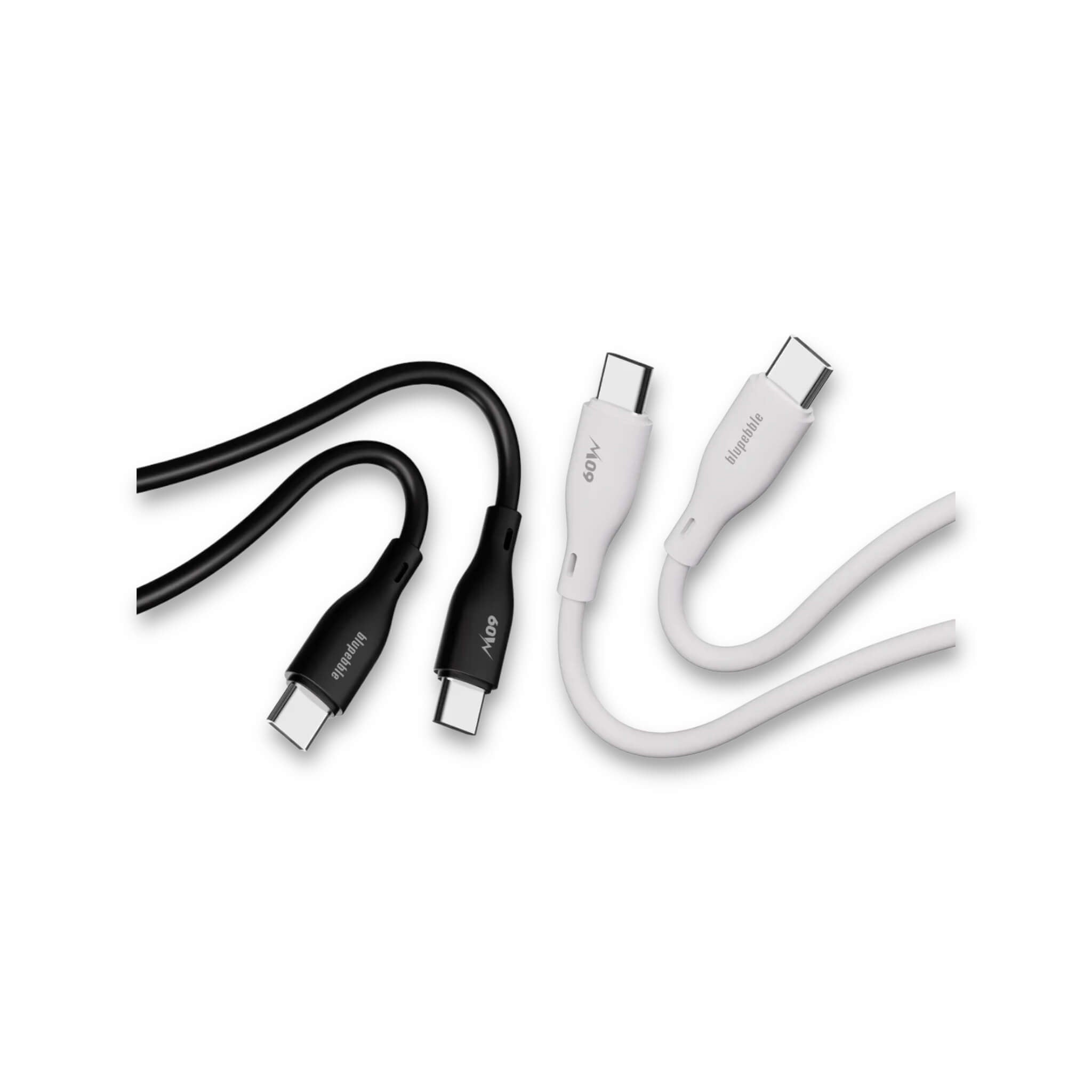 Blupebble PowerFlow USB-C Cable 60W - 3M Blupebble PowerFlow USB-C Cable 60W - 3M