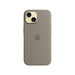 Apple iPhone 15 Silicone Case with MagSafe - Clay, available now from TaMiMi Projects Qatar.