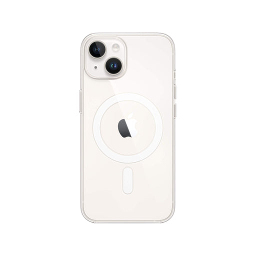 Get Apple iPhone 14 Clear Case with MagSafe, available in Qatar from TaMiMi Projects.