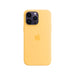 Get Apple Apple iPhone 14 Pro Silicone Case with MagSafe - Sunglow in Qatar from TaMiMi Projects.