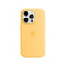 Get Apple Apple iPhone 14 Pro Silicone Case with MagSafe - Sunglow in Qatar from TaMiMi Projects.