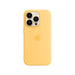Get Apple Apple iPhone 14 Pro Silicone Case with MagSafe - Sunglow in Qatar from TaMiMi Projects.