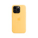 Get Apple Apple iPhone 14 Pro Silicone Case with MagSafe - Sunglow in Qatar from TaMiMi Projects.