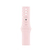 Apple Watch 45mm Sport Band M/L in Light Pink, made from high-performance, durability, comfort, at Tamimi Projects in Qatar.
