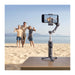 DJI Osmo Mobile 7P Gimbal Stabilizer pairs with DJI Mimo app for guided shooting and one-tap editing from Tamimi Projects، Qatar.