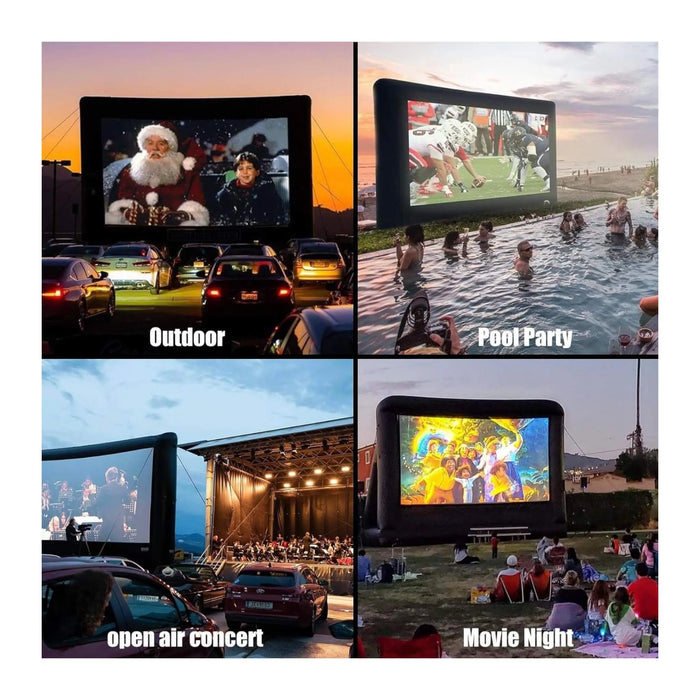 Inflatable Movie Screen، Create a home theater experience with family and friends in your backyard. from Tamimi Projects in Qatar.