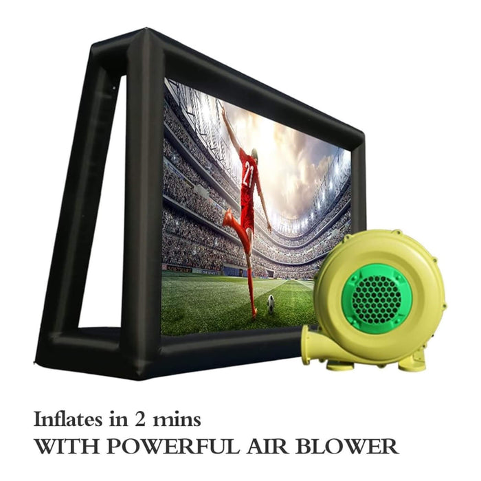 Inflatable Movie Screen، High-quality white display cloth ensures bright and clear images, from Tamimi Projects in Qatar.