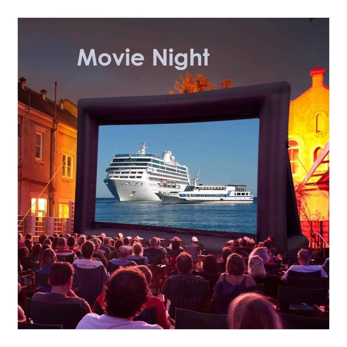 Inflatable Movie Screen، Create a home theater experience with family and friends in your backyard. from Tamimi Projects in Qatar.