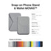 MOFT Magnetic Wallet Stand with MagSafe, sleek design perfect for daily use, available now from TaMiMi Projects in Qatar.