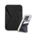 MOFT magnetic wallet stand, Jet Black, with angle adjustment & Magsafe. Available at TaMiMi Projects, Qatar.