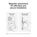 MOFT magnetic wallet stand, Classic Nude, with angle adjustment & Magsafe. Available from TaMiMi Projects in Qatar.