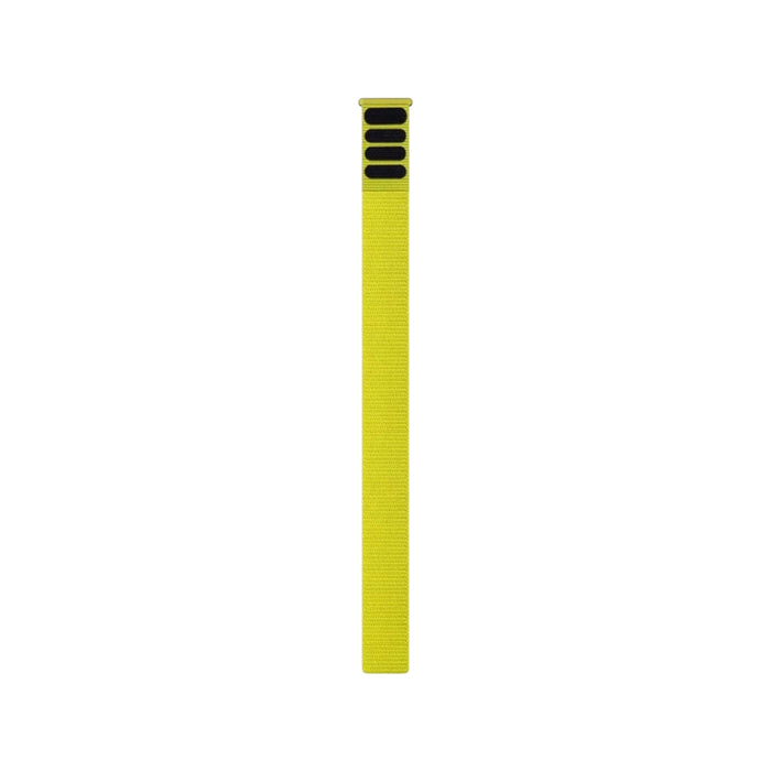 Garmin UltraFit Nylon Strap 22mm in Amp Yellow, Available now at TaMiMi Projects in Qatar.