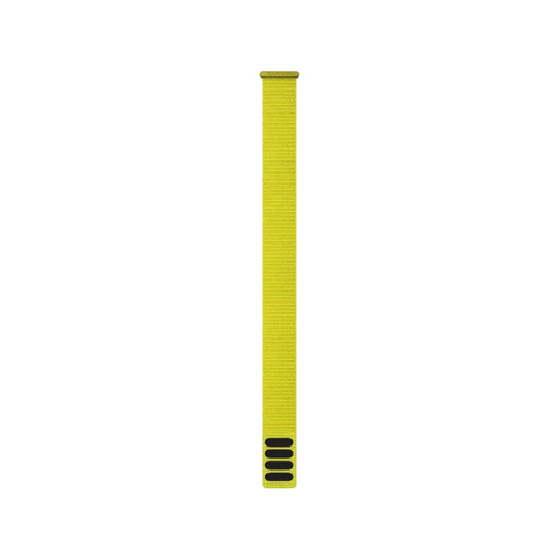 Garmin UltraFit Nylon Strap 22mm in Amp Yellow, Available now at TaMiMi Projects in Qatar.