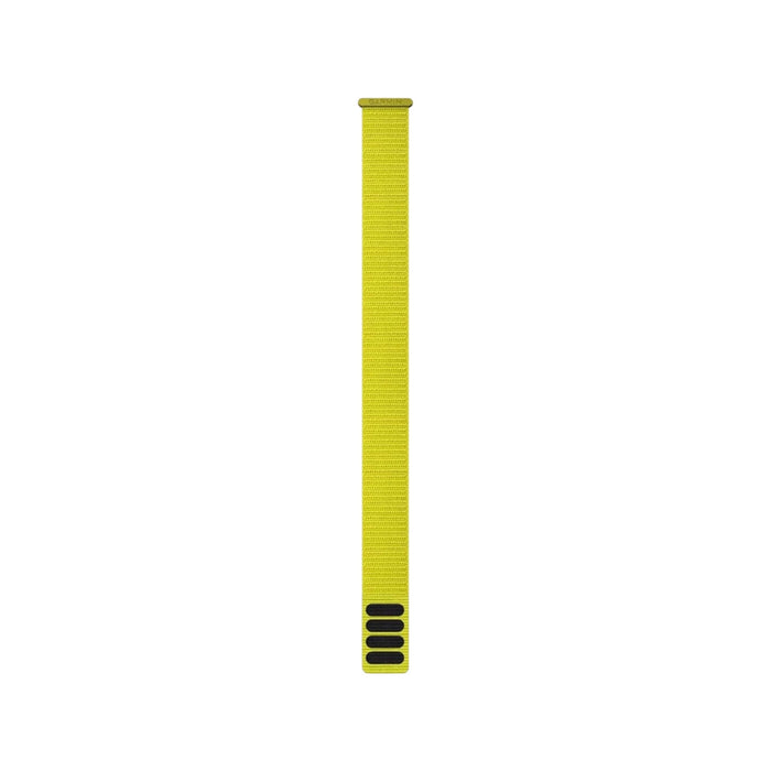 Garmin UltraFit Nylon Strap 22mm in Amp Yellow, Available now at TaMiMi Projects in Qatar.