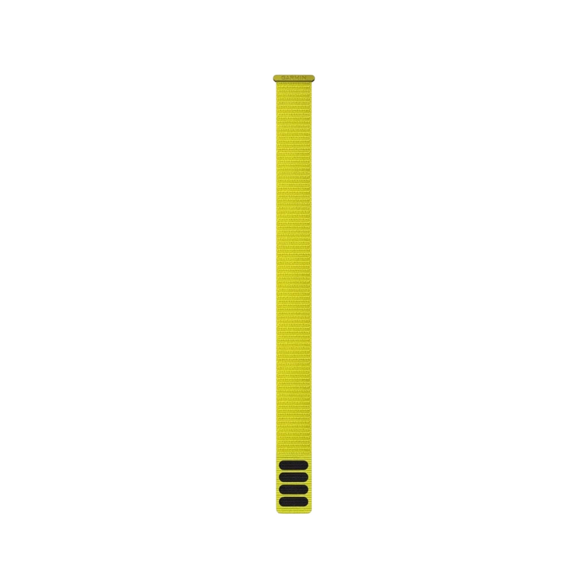 Garmin UltraFit Nylon Strap 26mm - Amp Yellow Garmin UltraFit Nylon Strap 26mm - Amp Yellow