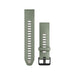 Garmin QuickFit® 20 Watch Band in Willow with Fog Gray Silicone, Available now at TaMiMi Projects in Qatar.