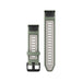 Garmin QuickFit® 20 Watch Band in Willow with Fog Gray Silicone, Available now at TaMiMi Projects in Qatar.
