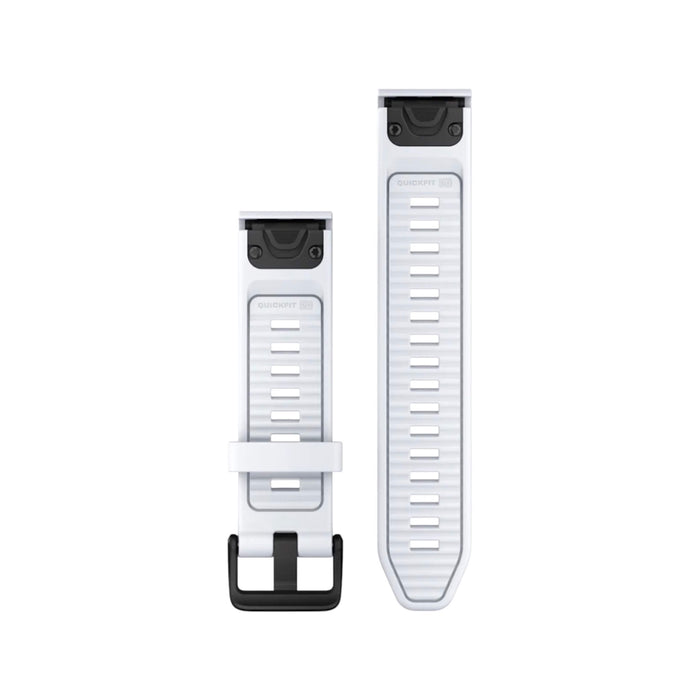 Garmin QuickFit® 22 Bands in Whitestone, ideal for quick and stylish band changes. Get them now from TaMiMi Projects in Qatar.