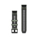 Garmin QuickFit® 22 Watch Band - Willow with Graphite Silicone, Available now at TaMiMi Projects in Qatar.