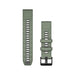Garmin QuickFit® 22 Watch Band - Willow with Graphite Silicone, Available now at TaMiMi Projects in Qatar.