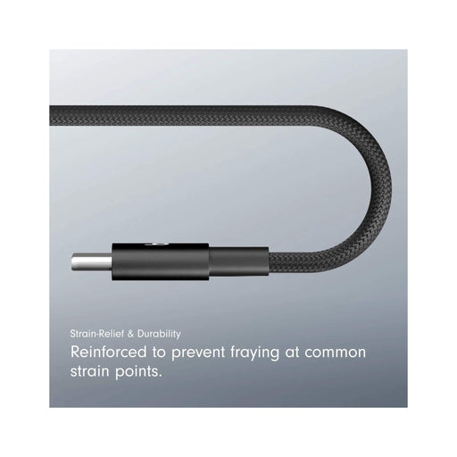 Beats USB‑C to USB‑C Woven Cable (1.5 m) 2 Pack - Bolt Black, available now from TaMiMi Projects in Qatar.