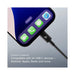 Beats USB‑C to USB‑C Woven Cable (1.5 m) 2 Pack - Bolt Black, available now from TaMiMi Projects in Qatar.