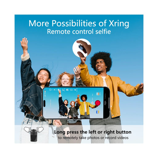 ‫احصل على خاتم التحكم عن بعد من تميمي بروجكتس في قطر. بلوتوث 5.3 ومدى 10 أمتار وبطارية طويلة، مثالي للتيك توك والعروض والقراءة. 