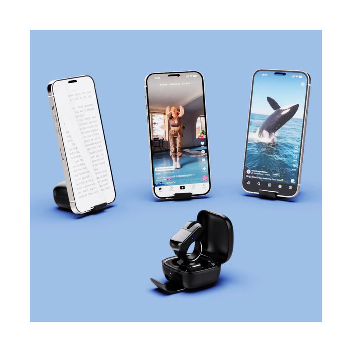 ‫احصل على خاتم التحكم عن بعد من تميمي بروجكتس في قطر. بلوتوث 5.3 ومدى 10 أمتار وبطارية طويلة، مثالي للتيك توك والعروض والقراءة. 