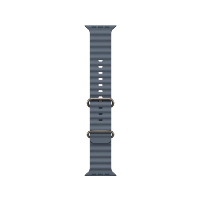 Apple Watch Band - 49mm Anchor Blue Ocean Band. Available now from TaMiMi Projects in Qatar.