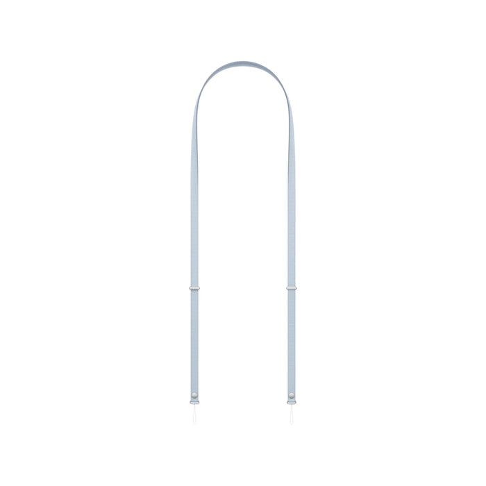 Apple Crossbody Strap in Light Blue
Available now from TaMiMi Projects in Qatar.