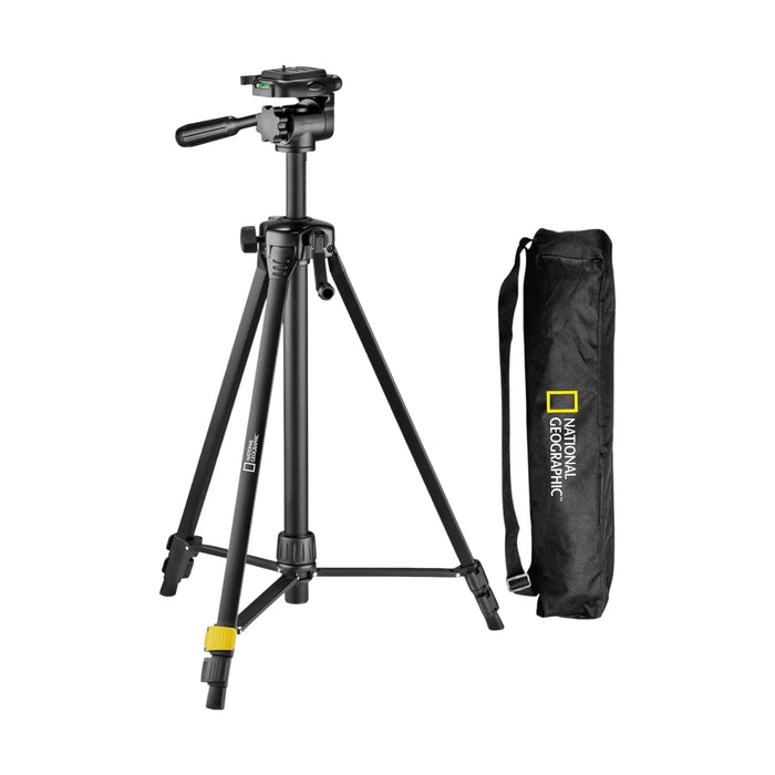 National Geographic Aluminum Tripod
Made of high-quality lightweight aluminum, Available now from TaMiMi Projects in Qatar.