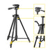 National Geographic Aluminum Tripod
Made of high-quality lightweight aluminum, Available now from TaMiMi Projects in Qatar.