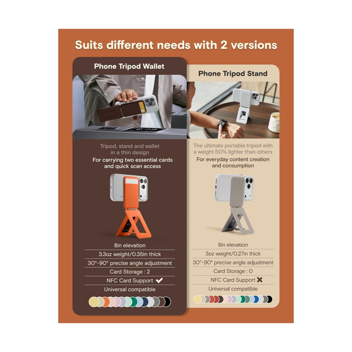 ‫احصل علي ‫ستاند موفت ثلاثي القوائم من تميمي بروجكتس في قطر. يدعم ماج سيف، مصنوع من جلد نباتي عالي الجودة.