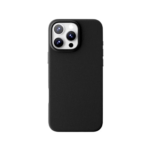 MOFT Snap Case iPhone 16 Pro Max MagSafe - Black, vegan leather, durable & scratch-resistant. at TaMiMi Projects in Qatar.