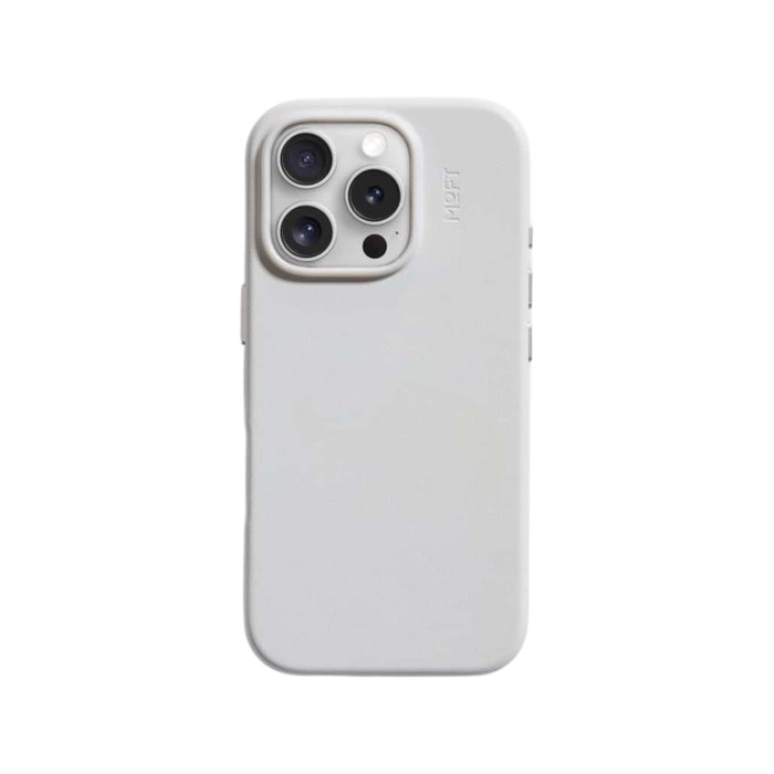 MOFT Snap Case iPhone 16 Pro Max MagSafe - Misty Cove, vegan leather, durable & scratch-resistant. at TaMiMi Projects.