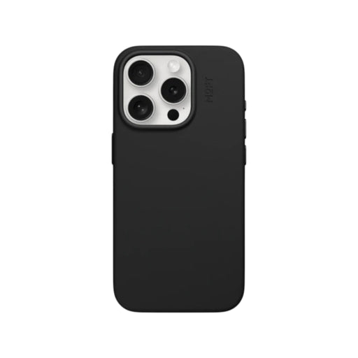 MOFT Snap Case iPhone 16 Pro MagSafe - Black, vegan leather, durable and scratch-resistant. now at TaMiMi Projects in Qatar.
