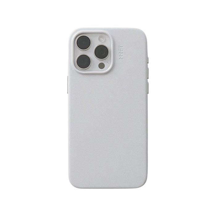 MOFT Snap Case iPhone 16 Pro MagSafe - Misty Cove, vegan leather, durable & scratch-resistant. at TaMiMi Projects in Qatar.