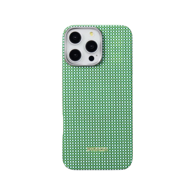 Pitaka case for iPhone 16 Pro, in Forest Green, slim and durable, providing premium protection, in Qatar at TaMiMi Projects