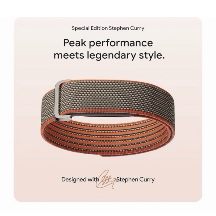 Google Fitbit Air Fitness Tracker - Stephen Curry Edition