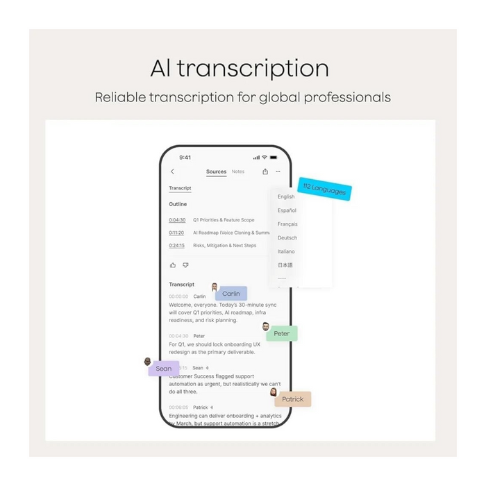 PLAUD Note Pro smart recorder with AI summaries and transcription TaMiMi Projects in Qatar