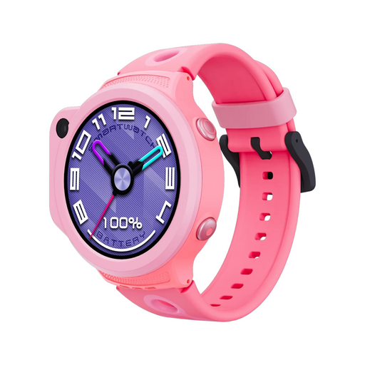 Porodo Kids Smart Watch 4G GPS Video Call, Built-in 0.3MP camera for video calls, GPS + Wi-Fi tracking with real-time location.