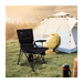 Green Lion Outdoor Camping Chair Foldable, Strong steel alloy frame for stability.