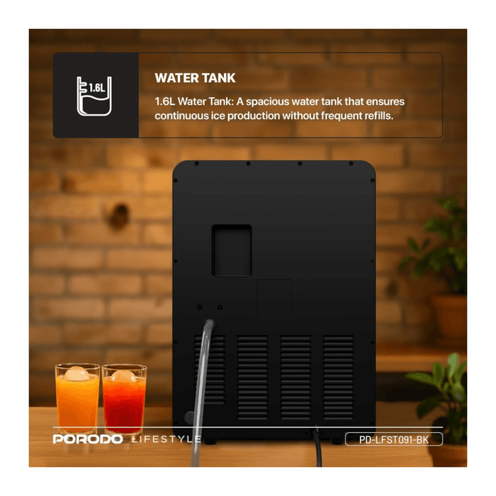 Porodo Ice Maker 10kg Per Day