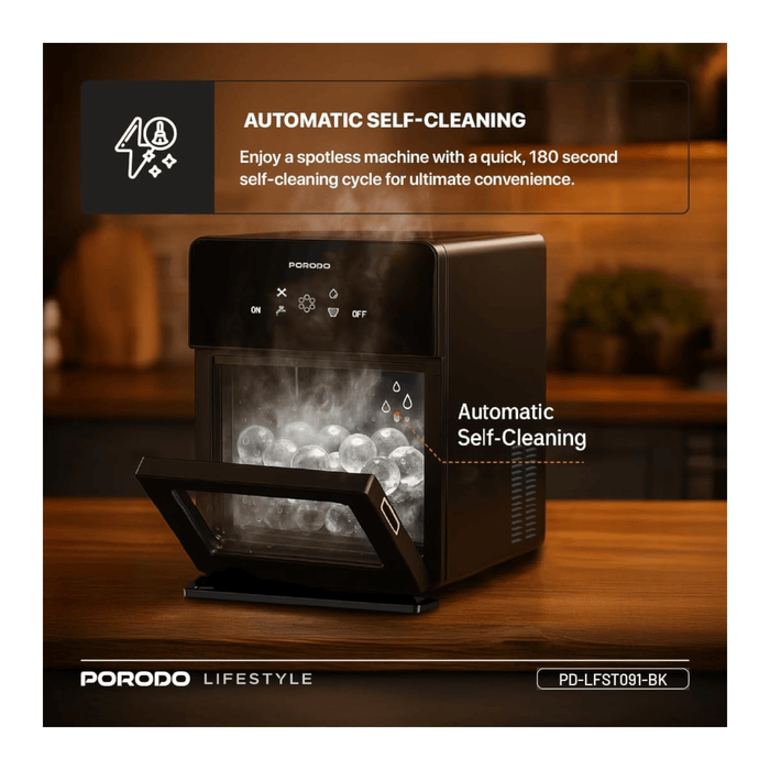 Porodo Ice Maker 10kg Per Day